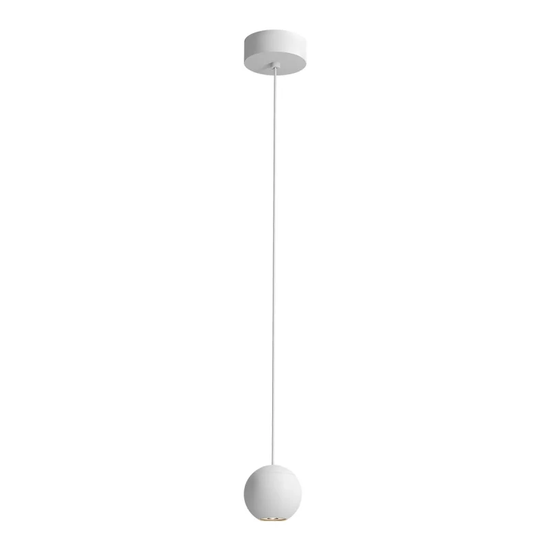 LED пендели и полилеи Obo 01-2804 – REDO LED пендел в матово бял, 1x8,5W, 3000K, IP20
