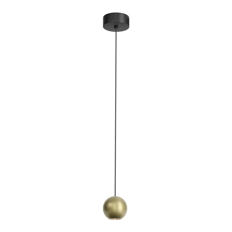 LED Pendants & Chandeliers Obo 01-2806 – REDO LED pendant in black, 1x8,5W, 3000K, IP20