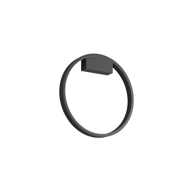 LED Ceiling Lights Febe 01-2819 – REDO LED ceiling light in matt black, 1x24W, 3000K, IP20