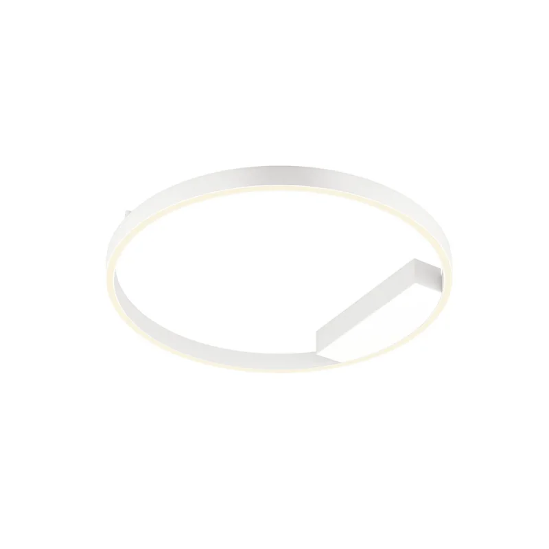 LED Ceiling Lights Febe 01-2840 – REDO LED ceiling light in matt white, 1x37W, 4000K, IP20