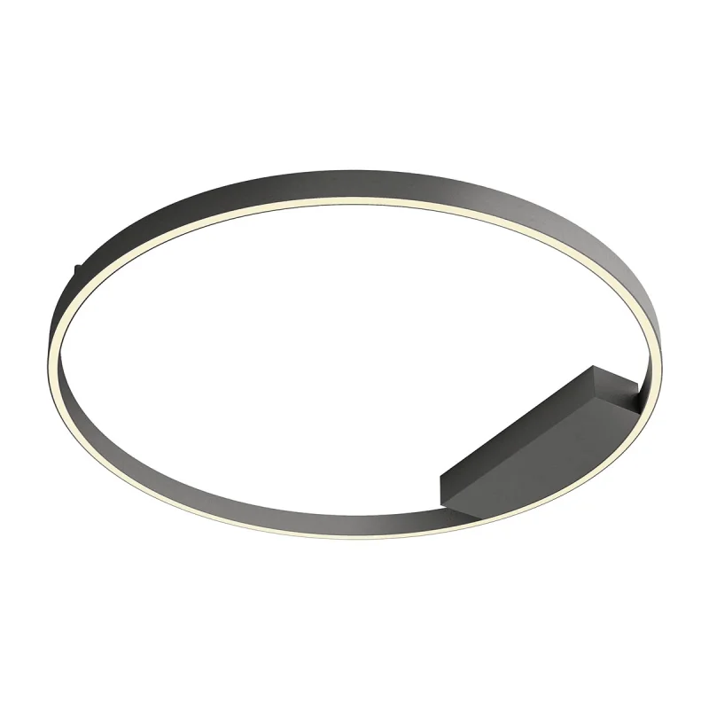 LED плафони Febe 01-2849 – REDO LED плафон в матово черен, 1x50W, 3000K, IP20