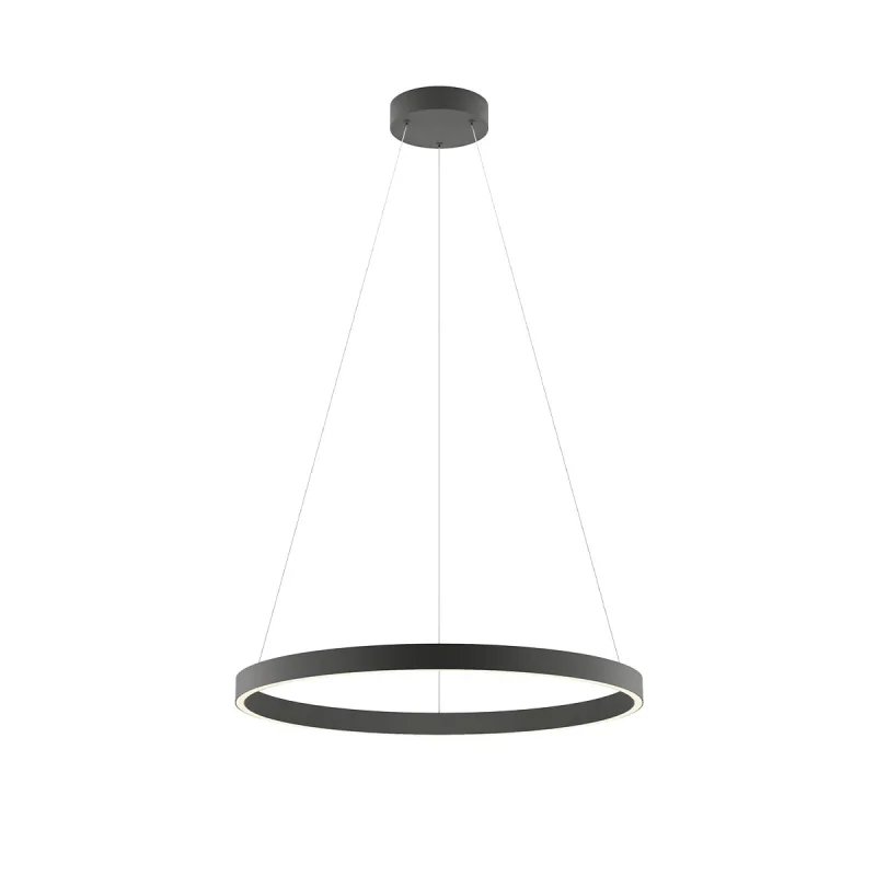 LED пендели и полилеи Febe 01-2867 – REDO LED пендел в матово черен, 1x37W, 3000K, IP20