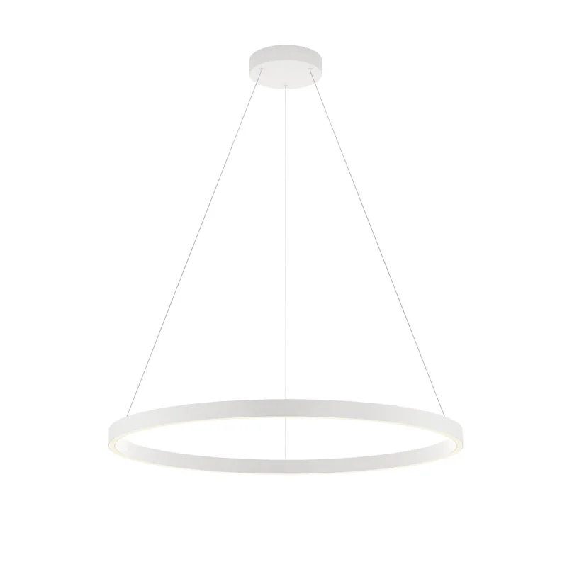 LED Pendants & Chandeliers Febe 01-2869 – REDO LED pendant in matt white, 1x50W, 3000K, IP20