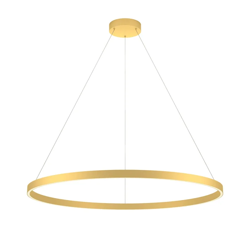 LED пендели и полилеи Febe 01-2878 – REDO LED пендел в матово златист, 1x62W, 4000K, IP20