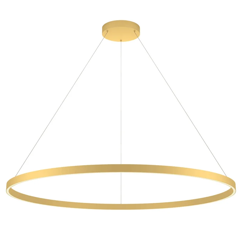 LED пендели и полилеи Febe 01-2884 – REDO LED пендел в матово златист, 1x75W, 4000K, IP20