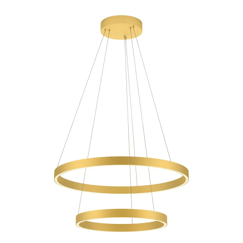 LED пендели и полилеи Febe 01-2889 – REDO LED пендел в матово златист, 62W, 3000K, IP20