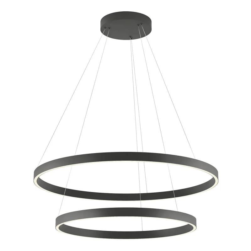 LED пендели и полилеи Febe 01-2897 – REDO LED пендел в матово черен, 82W, 3000K, IP20