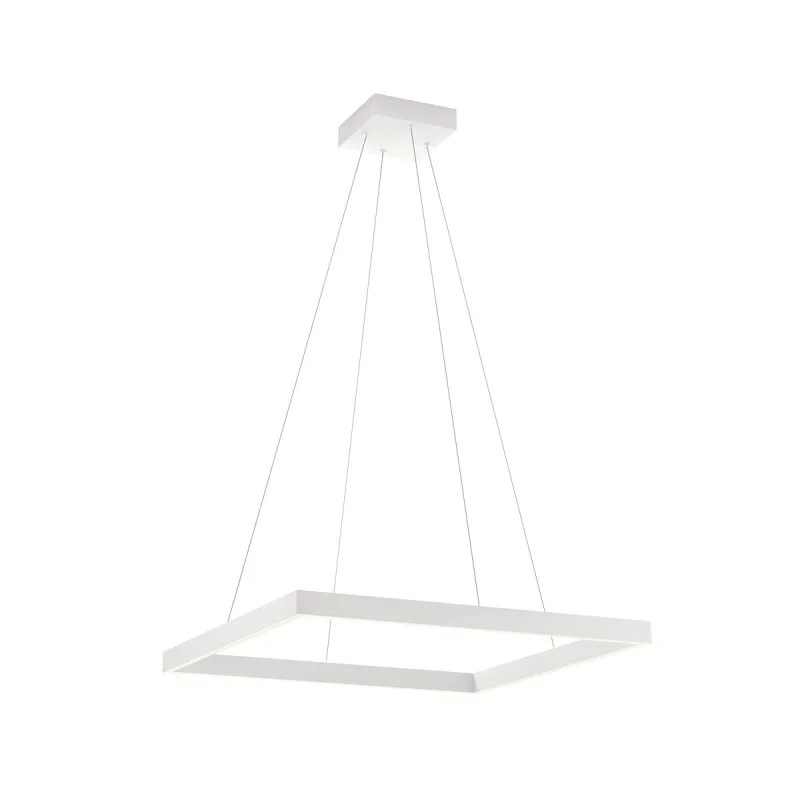 LED Pendants & Chandeliers Febe 01-2900 – REDO LED pendant in matt white, 1x40W, 4000K, IP20