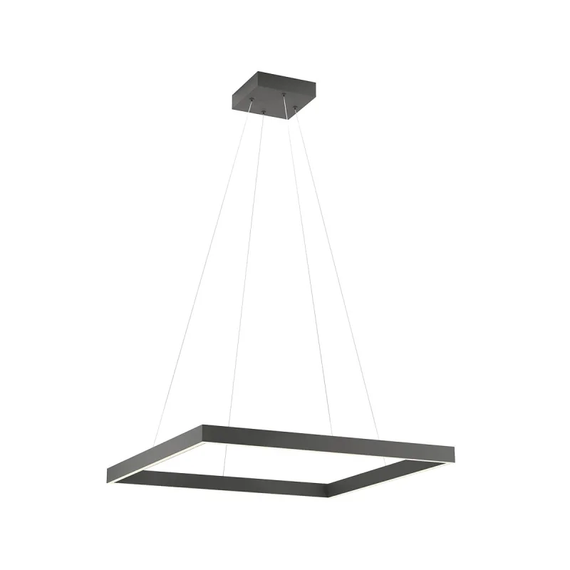 LED Pendants & Chandeliers Febe 01-2903 – REDO LED pendant in matt black, 1x40W, 3000K, IP20