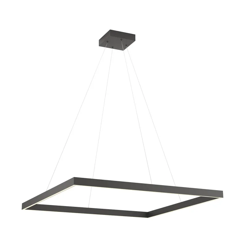 LED Pendants & Chandeliers Febe 01-2909 – REDO LED pendant in matt black, 1x50W, 3000K, IP20