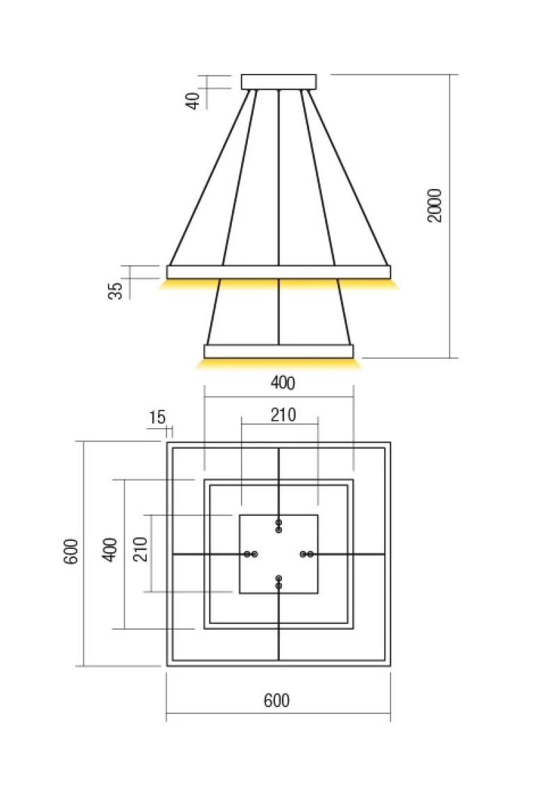 Febe 01-2912 – REDO LED pendant in matt white, 75W, 4000K, IP20