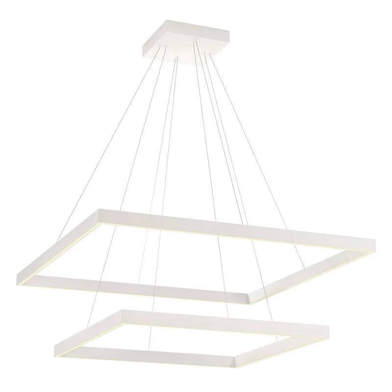 LED Pendants & Chandeliers Febe 01-2918 – REDO LED pendant in matt white, 100W, 4000K, IP20