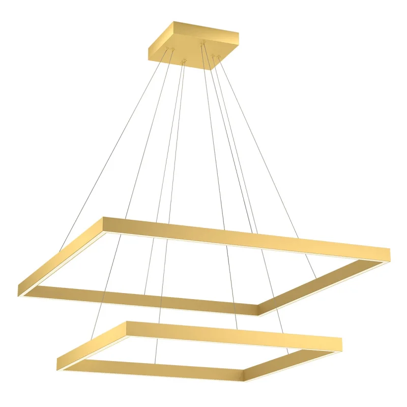 LED Pendants & Chandeliers Febe 01-2920 – REDO LED pendant in matt gold, 100W, 4000K, IP20