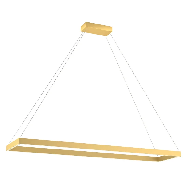 LED пендели и полилеи Febe 01-2926 – REDO LED пендел в матово златист, 1x50W, 4000K, IP20