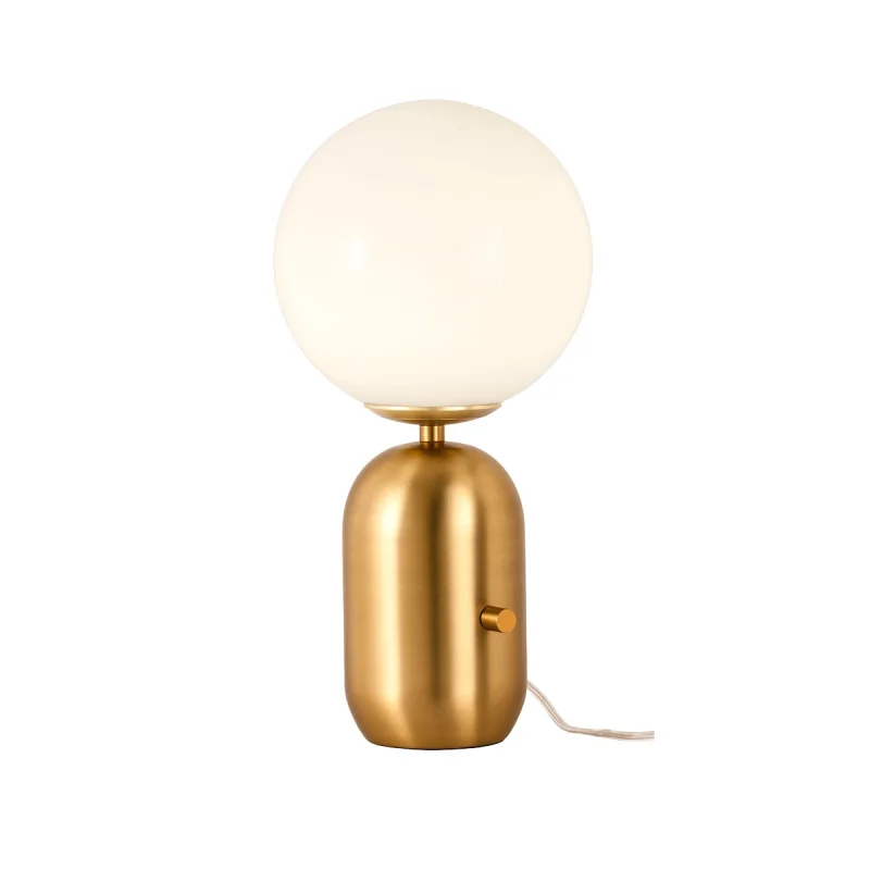 Table Lamps Helios 01-2929 – REDO table lamp in matt gold, 1X28W, IP20
