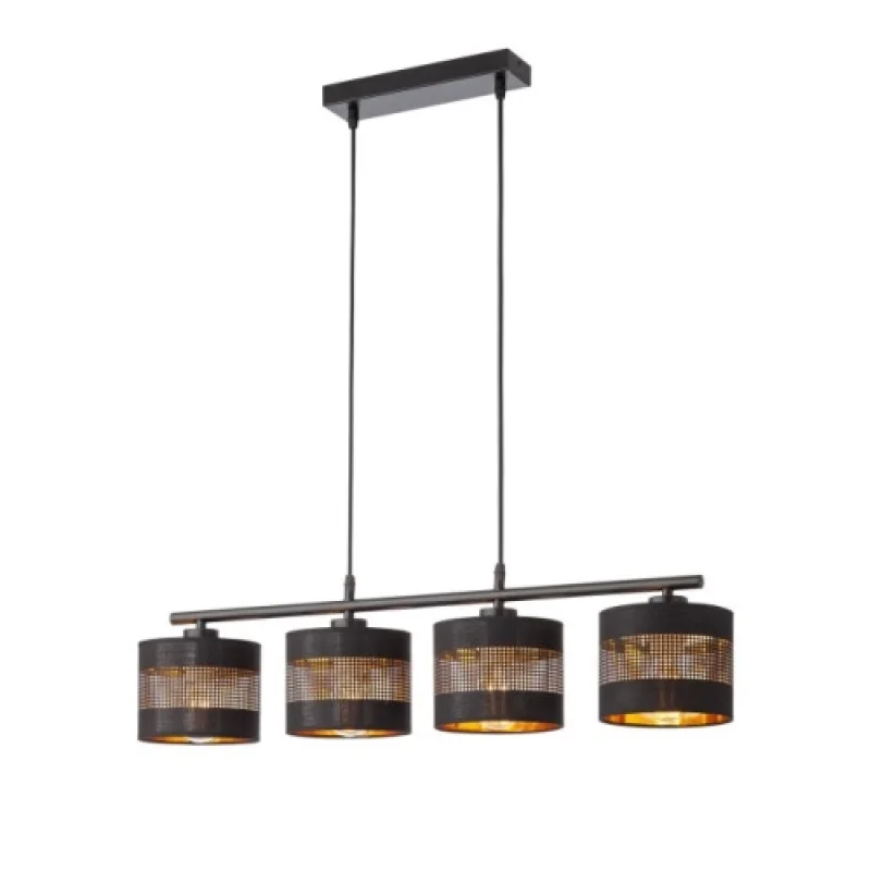 Pendant Lights Flint 01-2969 – Smarter pendant in black, 4X42W, IP20