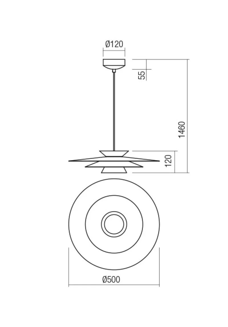 Fargo 01-3002 – REDO LED пендел в матово зелен, 16,5W, 3000K, IP20