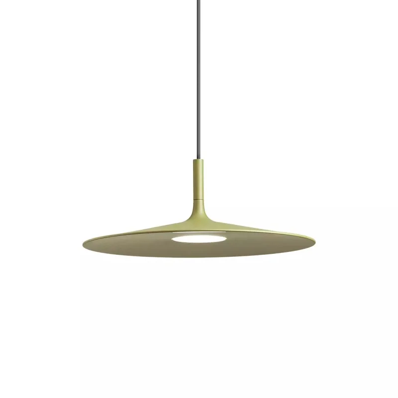 LED пендели и полилеи Kai 01-3036 – REDO LED пендел в матово маслинено зелен, 16W, 3000K, IP20