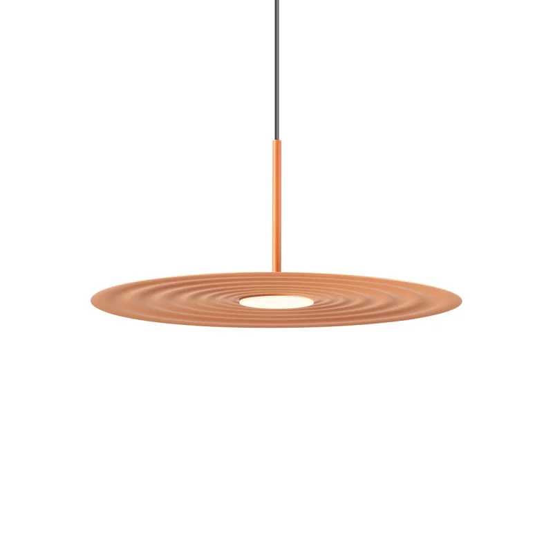 LED Pendants & Chandeliers Lake 01-3045 – REDO LED pendant in matt brown, 13W, 3000K, IP20