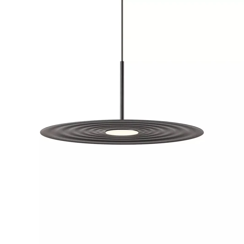 LED пендели и полилеи Lake 01-3047 – REDO LED пендел в матово черен, 13W, 3000K, IP20