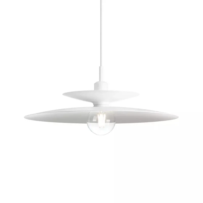 Pendant Lights Gunnar 01-3048 – REDO pendant in matt white, 1X42W, IP20