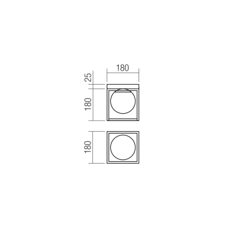Zodiac 01-3053 – Smarter плафон в матово черен, 1X28W, IP20