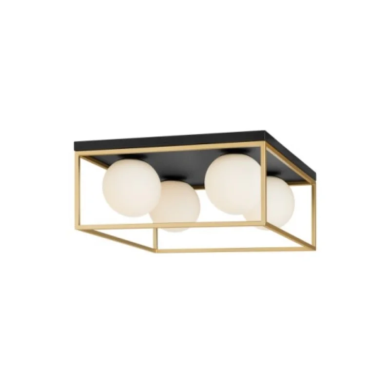 Ceiling Lights Zodiac 01-3055 – Smarter ceiling light in matt black, 4X28W, IP20