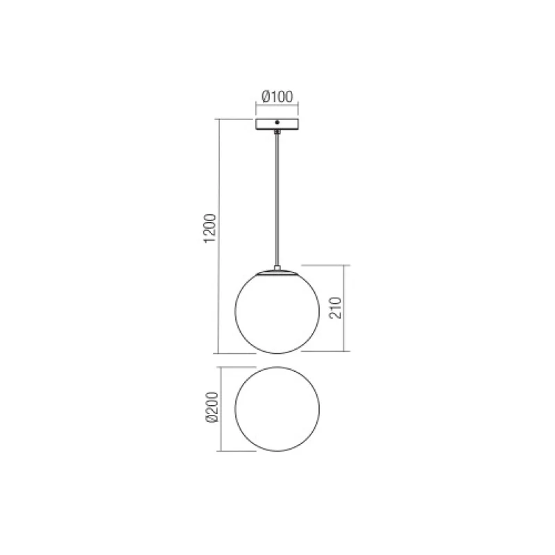 Boldy 01-3071 – Smarter pendant in matt black, 1X28W, IP20