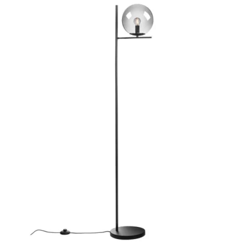 Подови лампи (Лампион) Boldy 01-3074 – Smarter лампион в матово черен, 1X28W, IP20