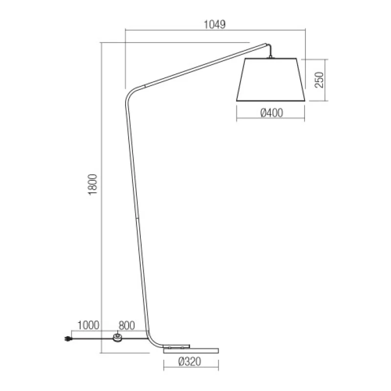Kermit 01-3077 – Smarter лампион в матово златист, 1X42W, IP20
