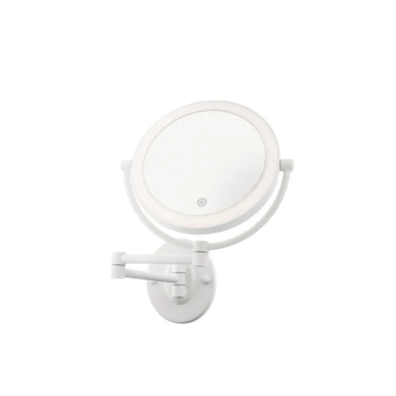 Bathroom Lighting Selfie 01-3087 – Smarter LED wall light for bathroom in matt white, 7W, 3000K, IP20