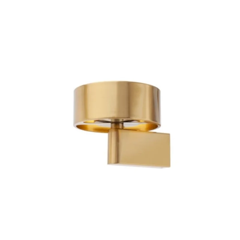 Wall Lights Punkt 01-3094 – Smarter LED wall light in brass, 6W, 3000K, IP20