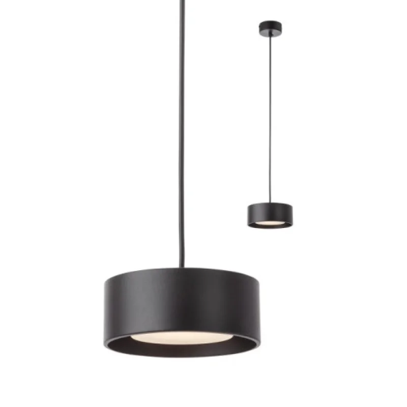 LED пендели и полилеи Punkt 01-3101 – Smarter LED пендел в матово черен, 6W, 3000K, IP20