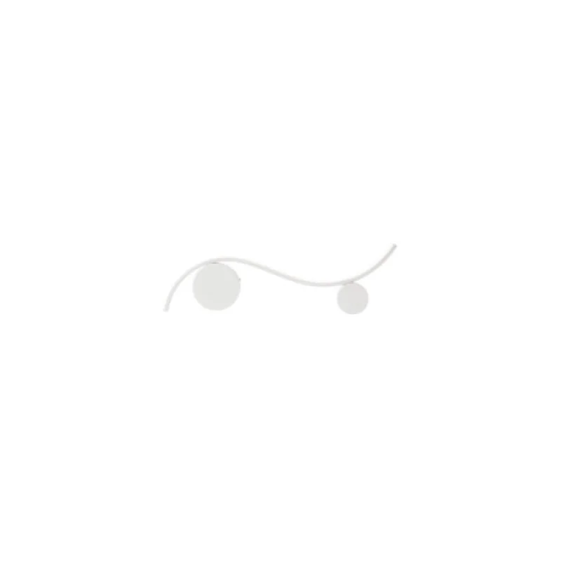 Wall Lights Wave 01-3108 – Smarter LED wall light in matt white, 9W, 3000K, IP20