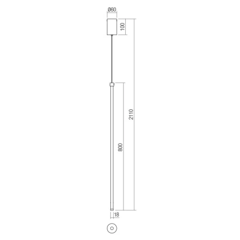 Taboo 01-3118 – Smarter LED pendant in brass, 11W, 3000K, IP20