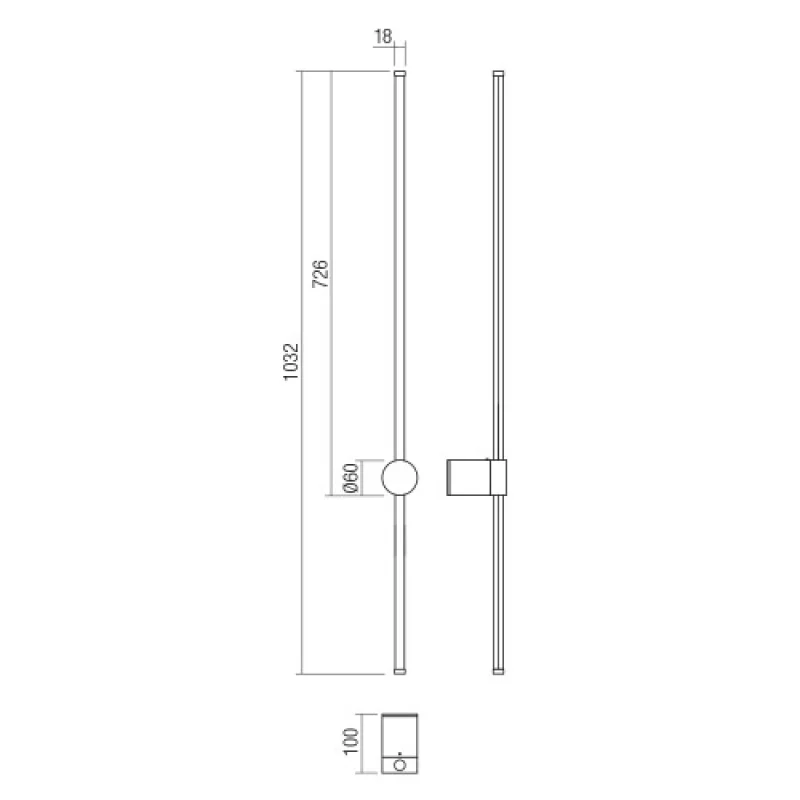 Taboo 01-3123 – Smarter LED аплик в матово бял, 11W, 3000K, IP20