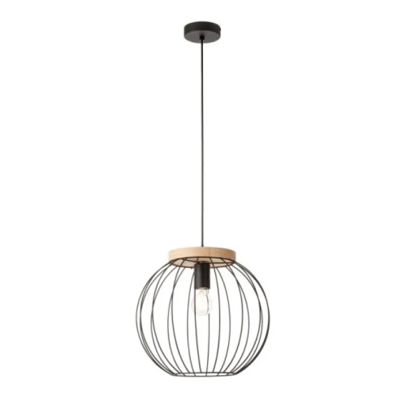 Pendant Lights Trellis 01-3136 – Smarter pendant in matt black, 1X42W, IP20