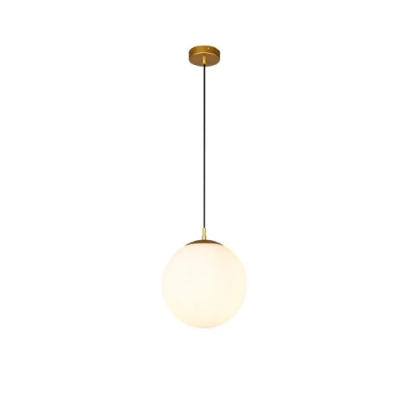 Pendant Lights Bowling 01-3153 – Smarter pendant in matt gold, 1X42W, IP20