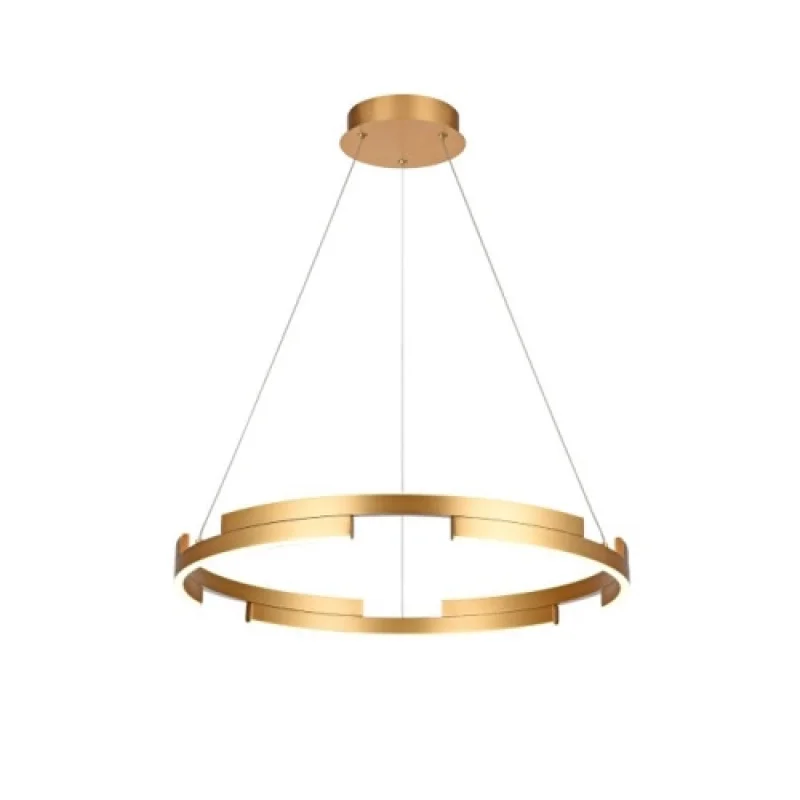 LED пендели и полилеи Castle 01-3172 – Smarter LED пендел в матово златист, 36W, 3000K, IP20