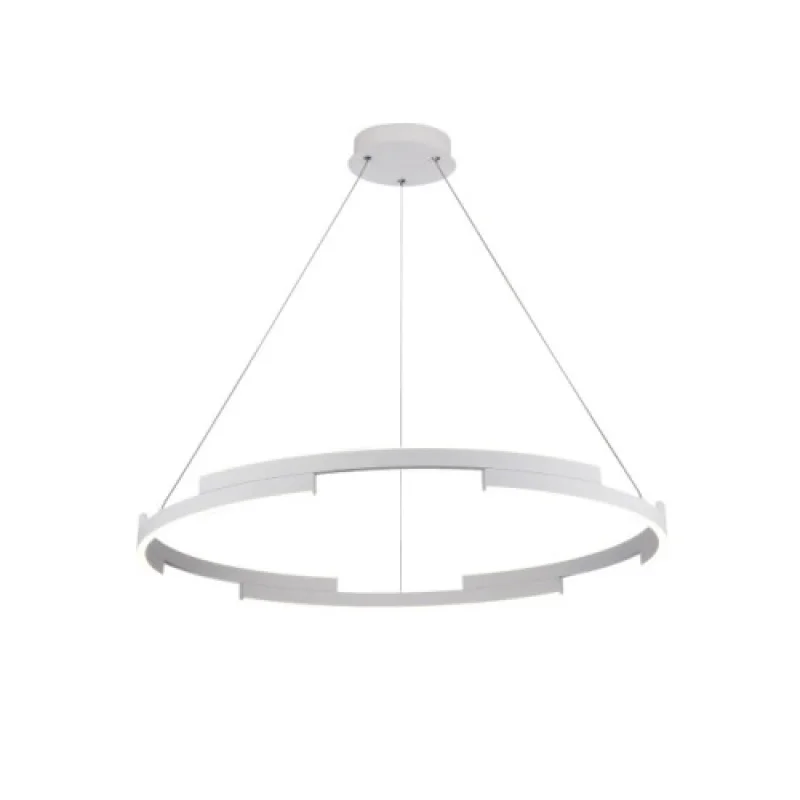 LED Pendants & Chandeliers Castle 01-3174 – Smarter LED pendant in matt white, 45W, 3000K, IP20