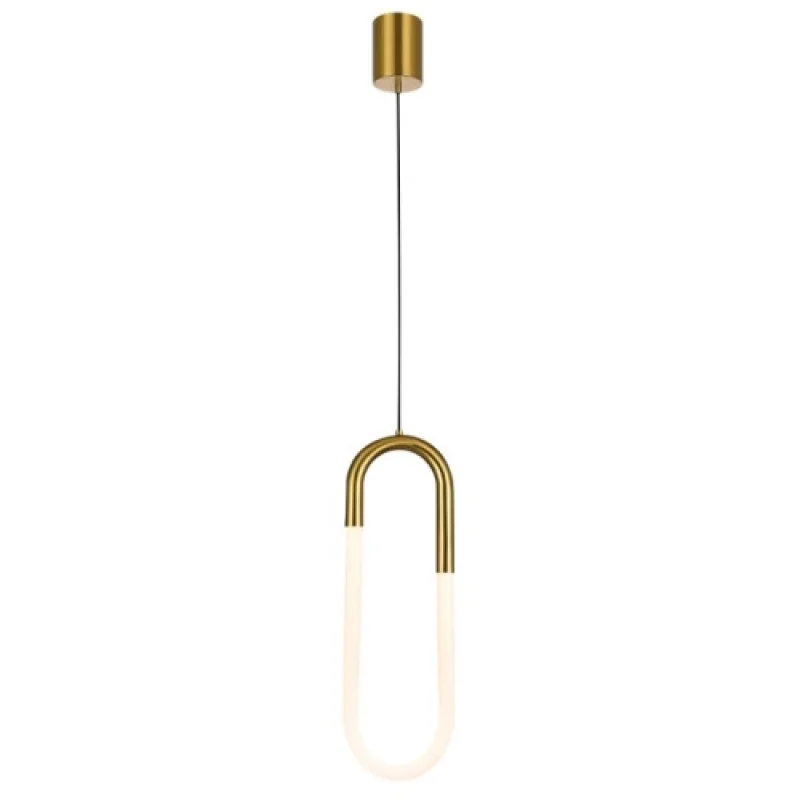 LED Pendants & Chandeliers Latium 01-3183 – Smarter LED pendant in brass, 9W, 3000K, IP20