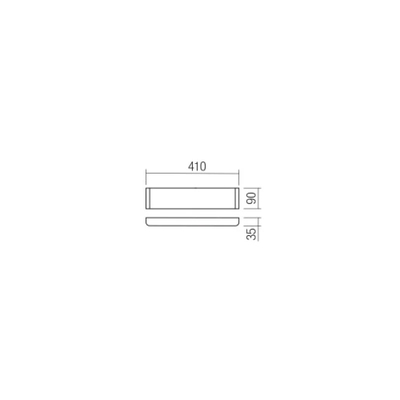 Pepas 01-3202 – Smarter LED wall light in matt white, 14W, 3000K, IP20