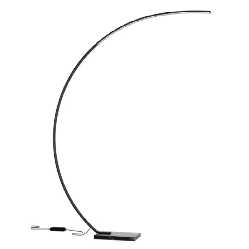 Floor Lamps Carver 01-3217 – Smarter LED floor lamp in black, 16W, 3000K, IP20