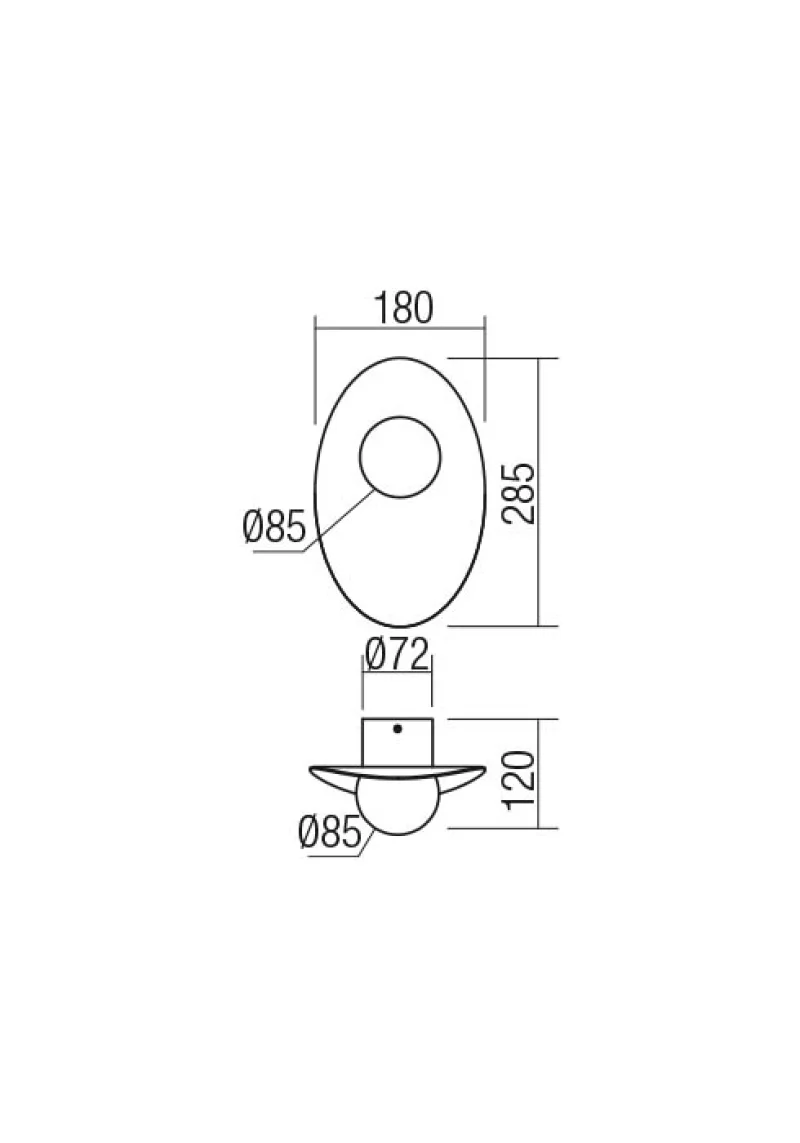 Cody 01-3288 – REDO LED wall light in matt black, 1x11W, 3000K, IP20
