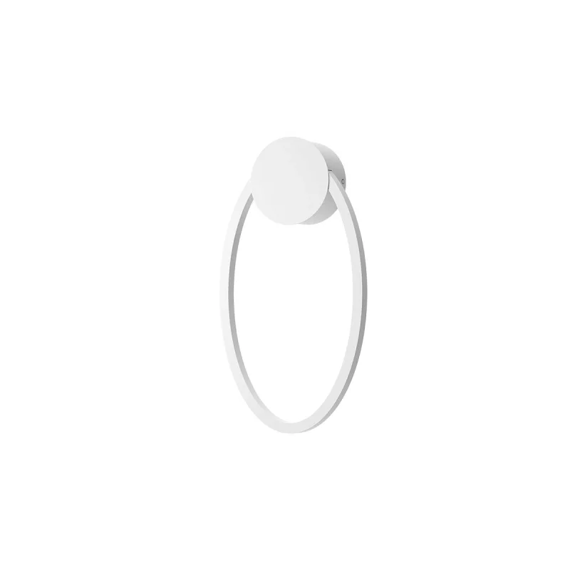 Wall Lights Leo 01-3291 – REDO LED wall light in matt white, 22W, 4000K, IP20
