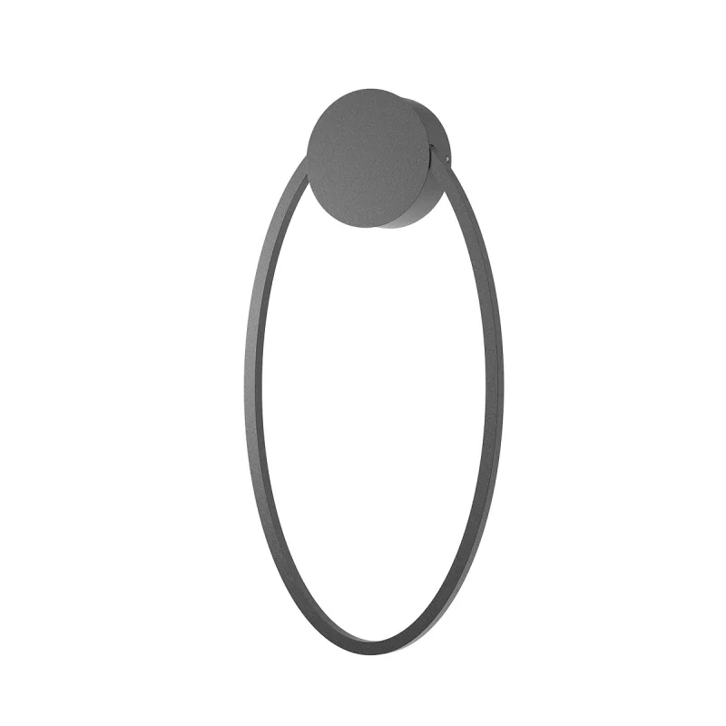 Стенно осветление (аплици) Leo 01-3295 – REDO LED аплик в матово черен, 29W, 4000K, IP20