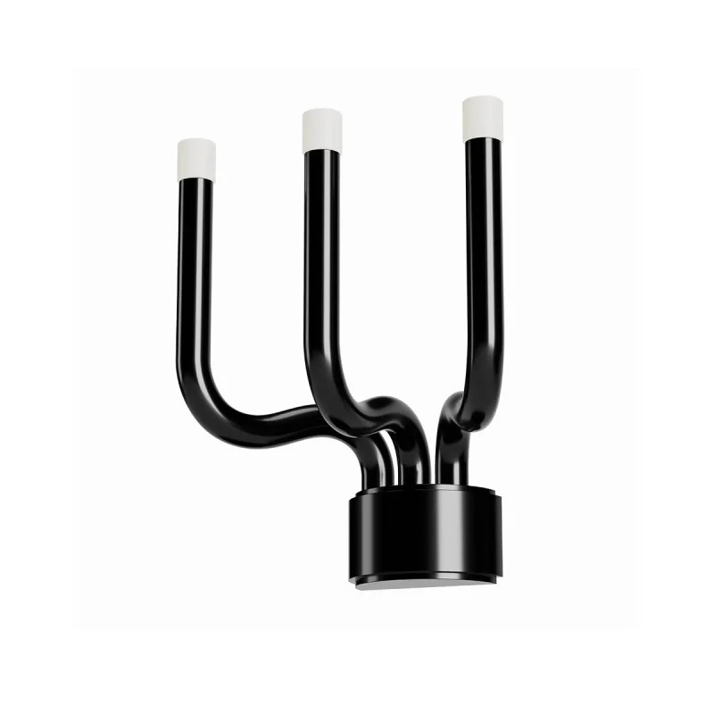 Стенно осветление (аплици) Luxor 01-3307 – REDO LED аплик в черен, 12W, 3000K, IP20