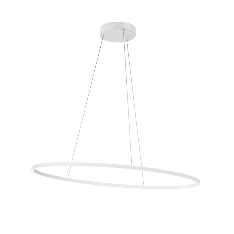 LED пендели и полилеи Leo 01-3337 – REDO LED пендел в матово бял, 43W, 4000K, IP20