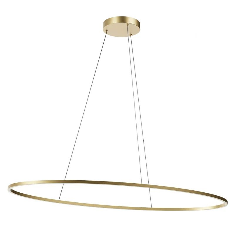 LED Pendants & Chandeliers Leo 01-3341 – REDO LED pendant in bronze, 65W, 4000K, IP20