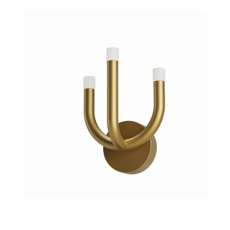 Стенно осветление (аплици) Luxor 01-3345 – REDO LED аплик в матово златист, 12W, 3000K, IP20